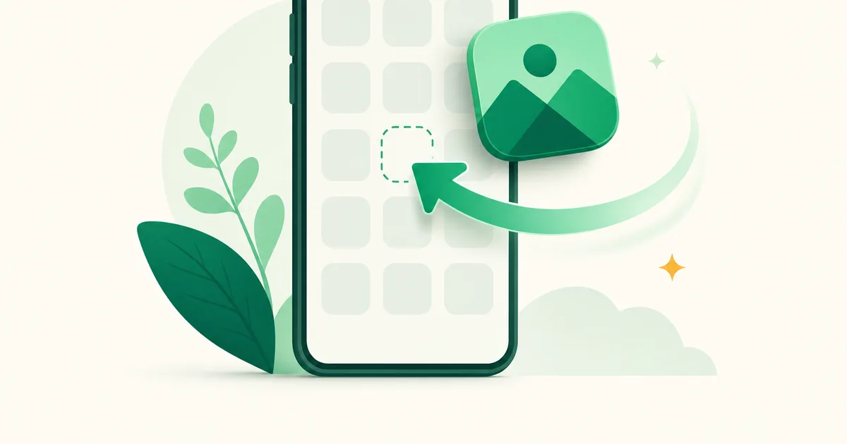 Tela inicial de um celular Android com o ícone da Play Store em destaque