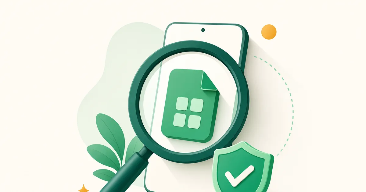 Tela de celular Android analisando um arquivo APK em busca de ameaças