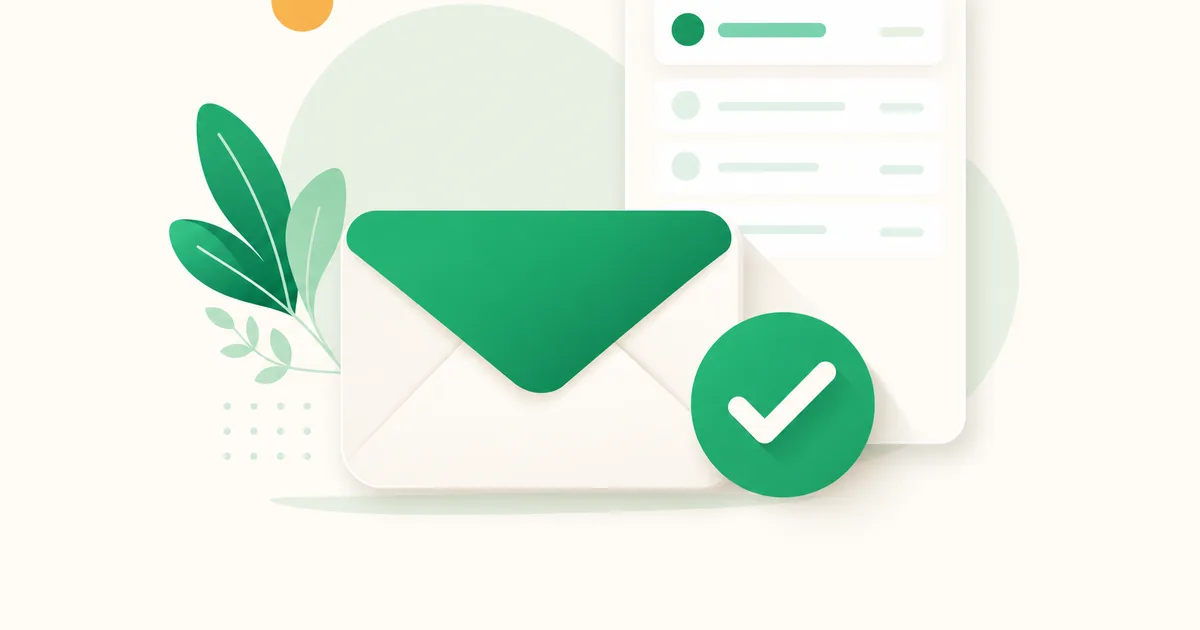 Caixa de entrada de e-mail aberta na tela de um computador
