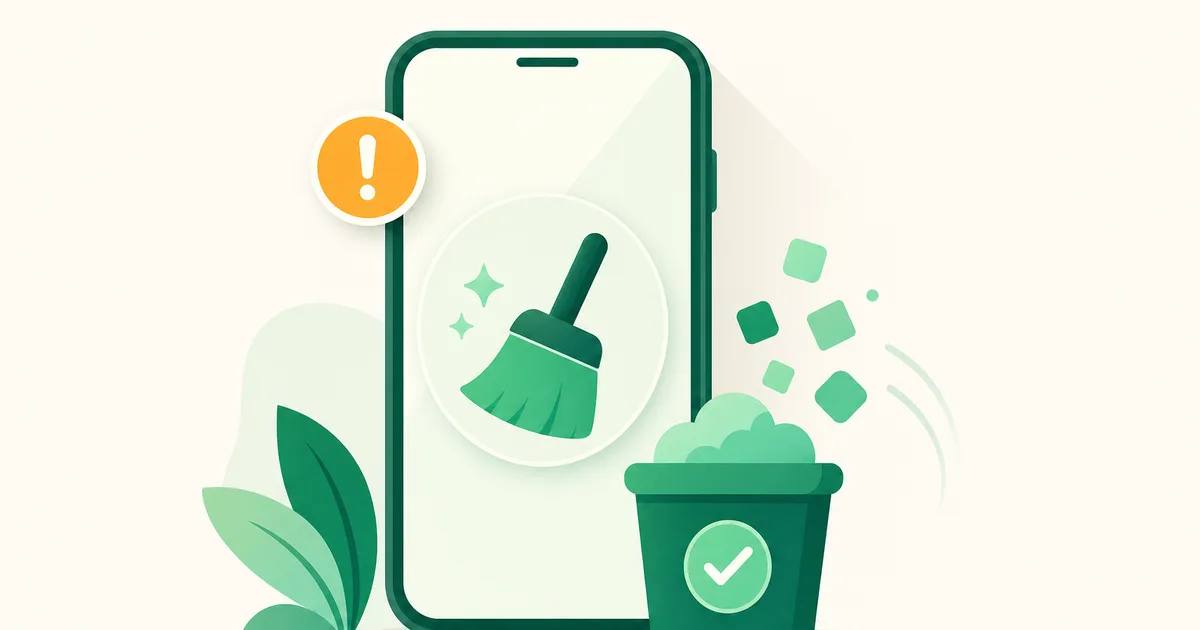 Tela de celular Android com a Google Play Store aberta e um aviso de falha no download de aplicativo