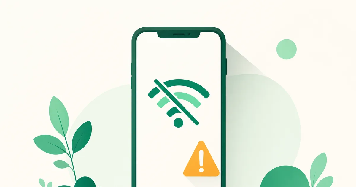 Tela de celular Android com a Google Play Store aberta e um aviso de download interrompido